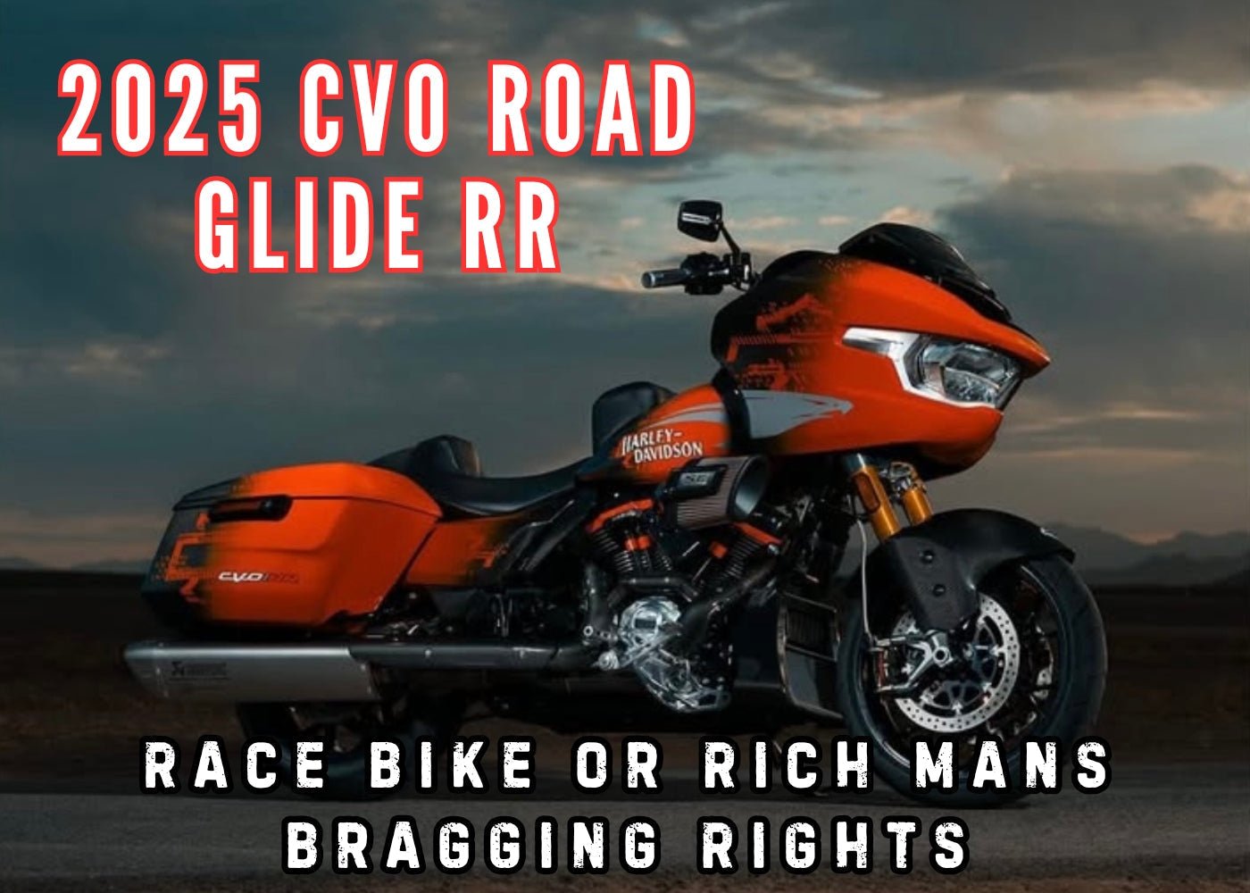2025 Harley-Davidson CVO Road Glide RR: The $110K Bagger Born From the Track - MetalCore Harley Supply