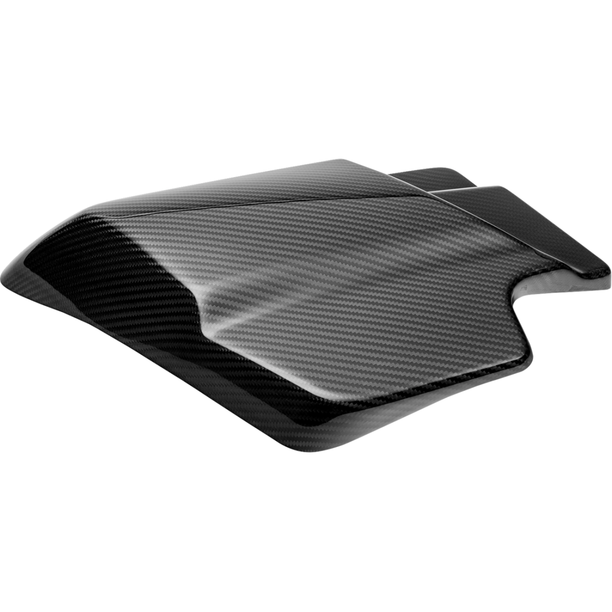 SLYFOX - Carbon Fiber Side Covers - Gloss Black '09-'23 - Frame Covers - MetalCore Harley Supply
