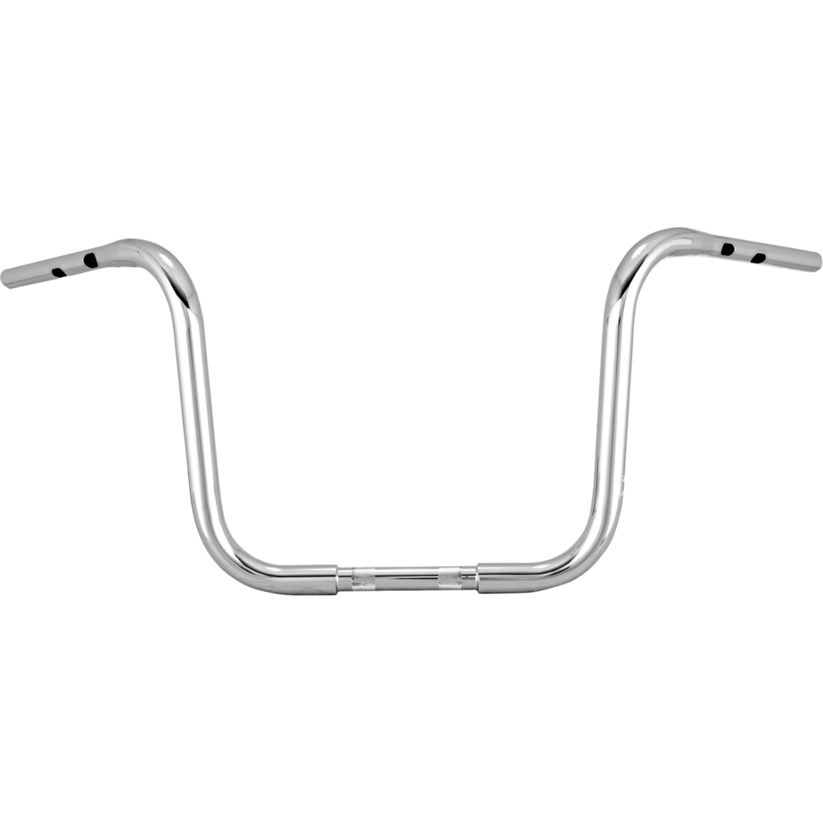 BURLY BRAND - Gorilla Ape Handlebars - Chrome 12" - Handlebars - Ape Hangers - MetalCore Harley Supply