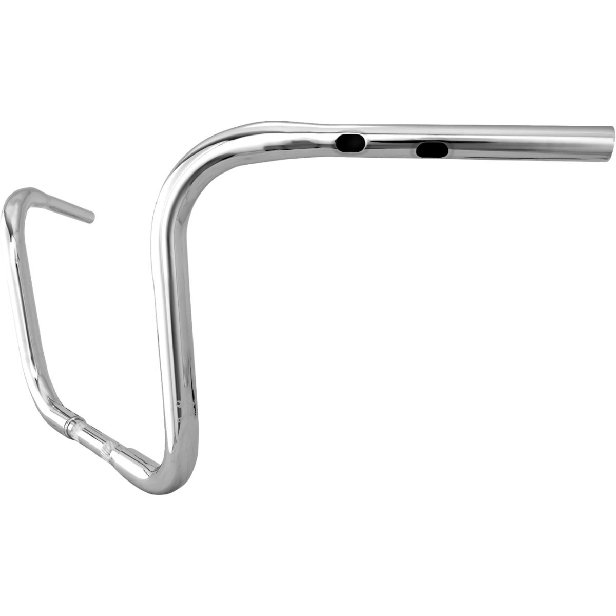 BURLY BRAND - Gorilla Ape Handlebars - Chrome 12" - view 2 - Handlebars - Ape Hangers - MetalCore Harley Supply