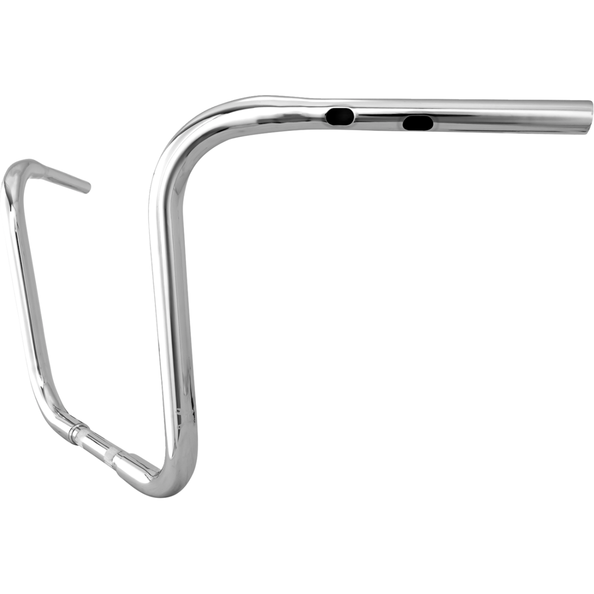 BURLY BRAND - Gorilla Ape Handlebars - Chrome 14" - view 2 - Handlebars - Ape Hangers - MetalCore Harley Supply