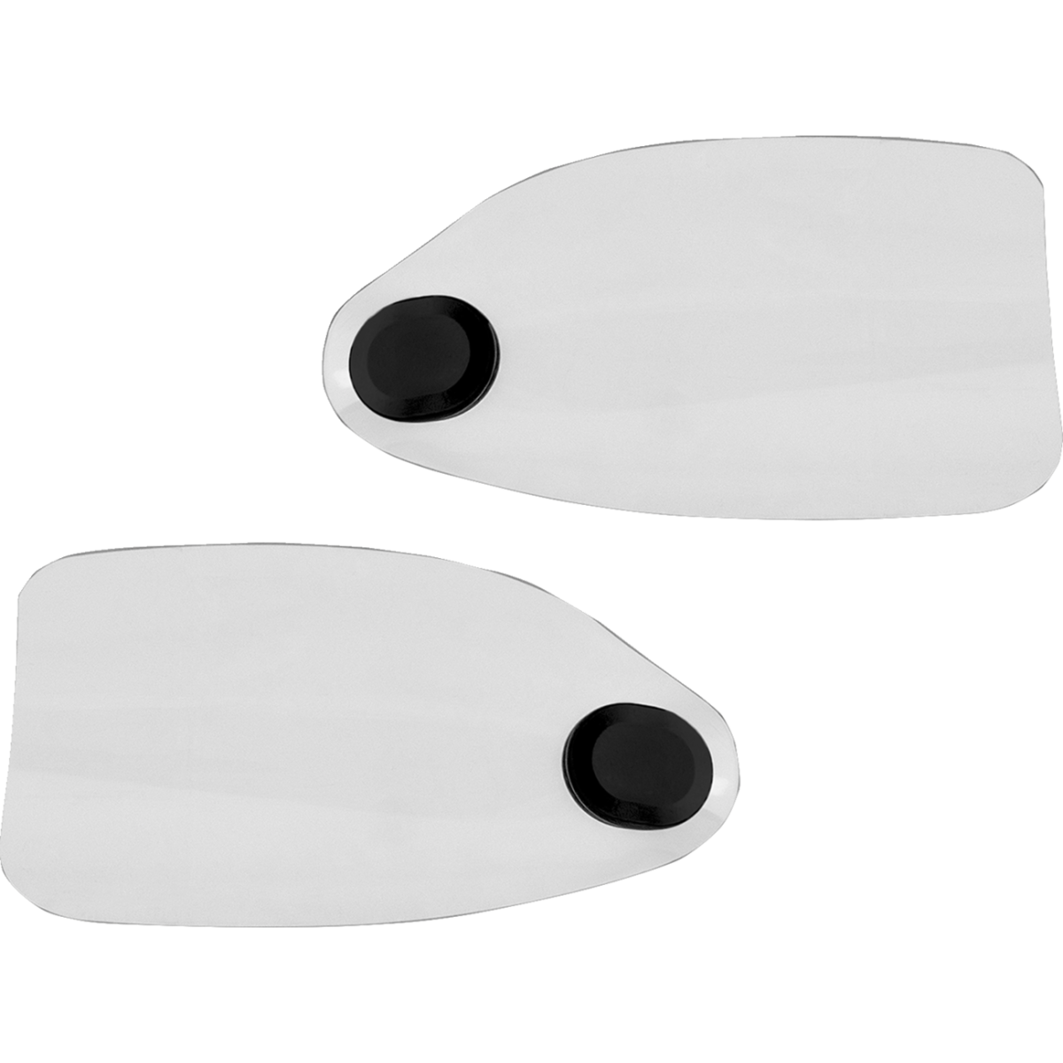 KLOCK WERKS - Tint Flare Hand Guards - Clear - Hand Guards - MetalCore Harley Supply