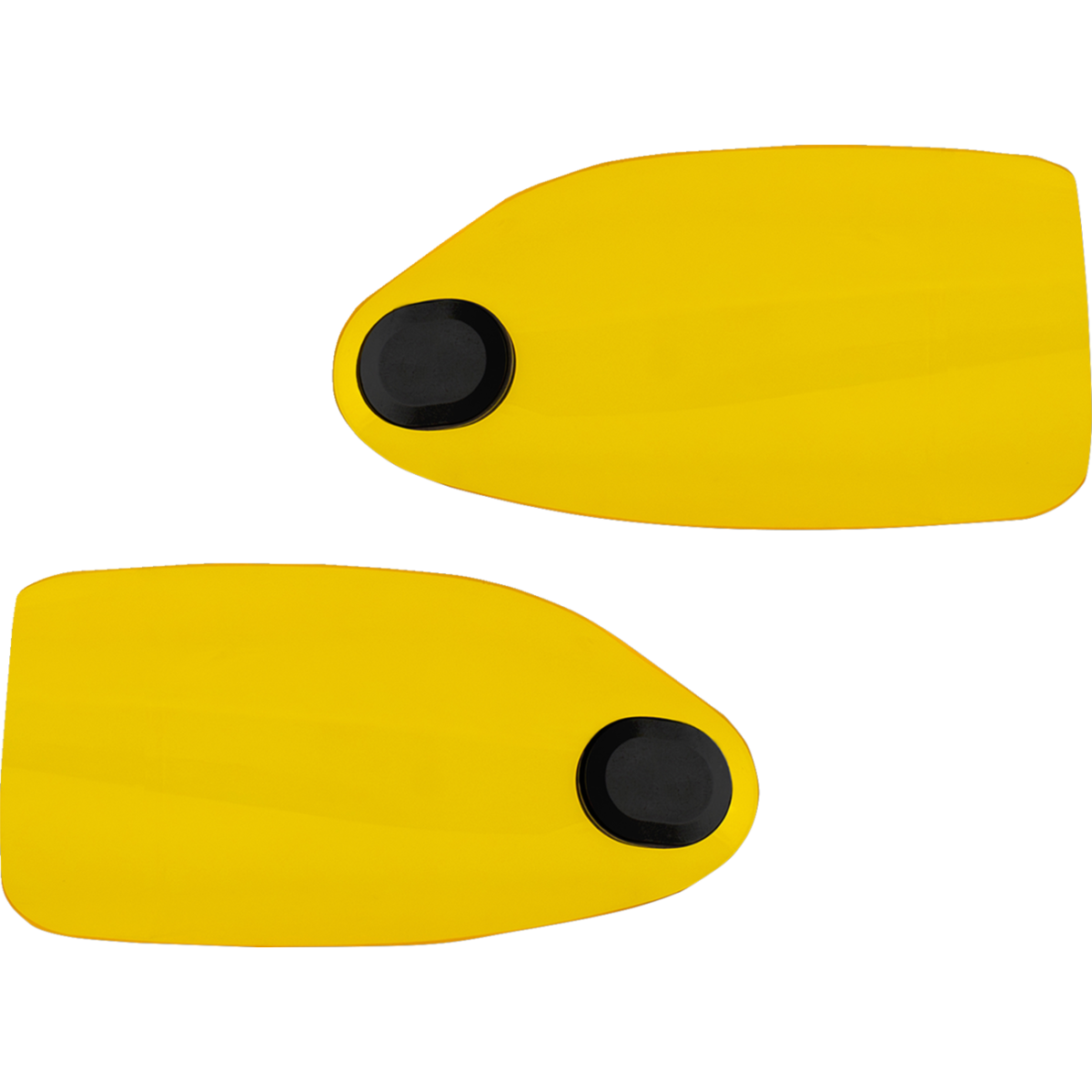 KLOCK WERKS - Kolor Flare Hand Guards - Yellow - Hand Guards - MetalCore Harley Supply