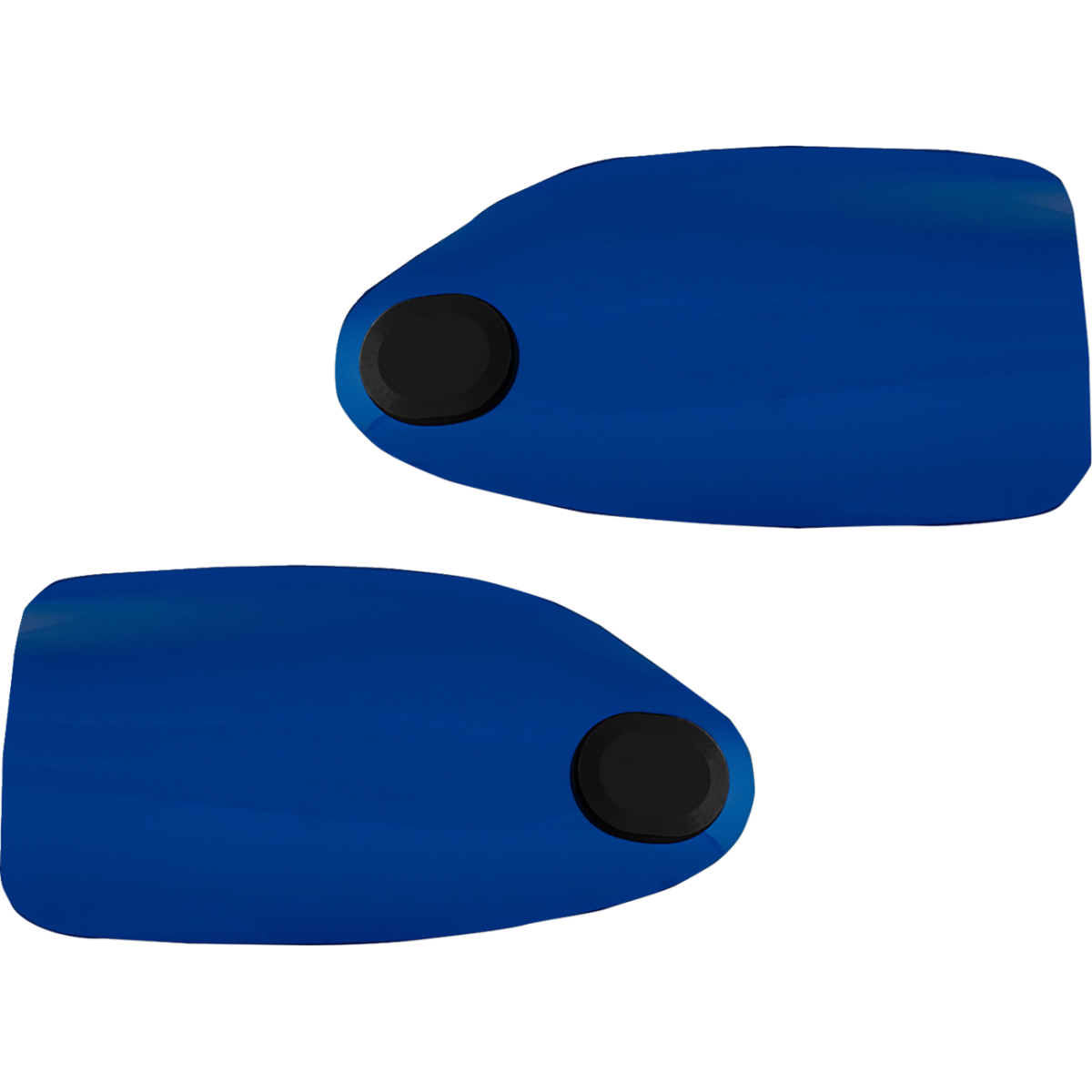 KLOCK WERKS - Kolor Flare Hand Guards - Blue - Hand Guards - MetalCore Harley Supply