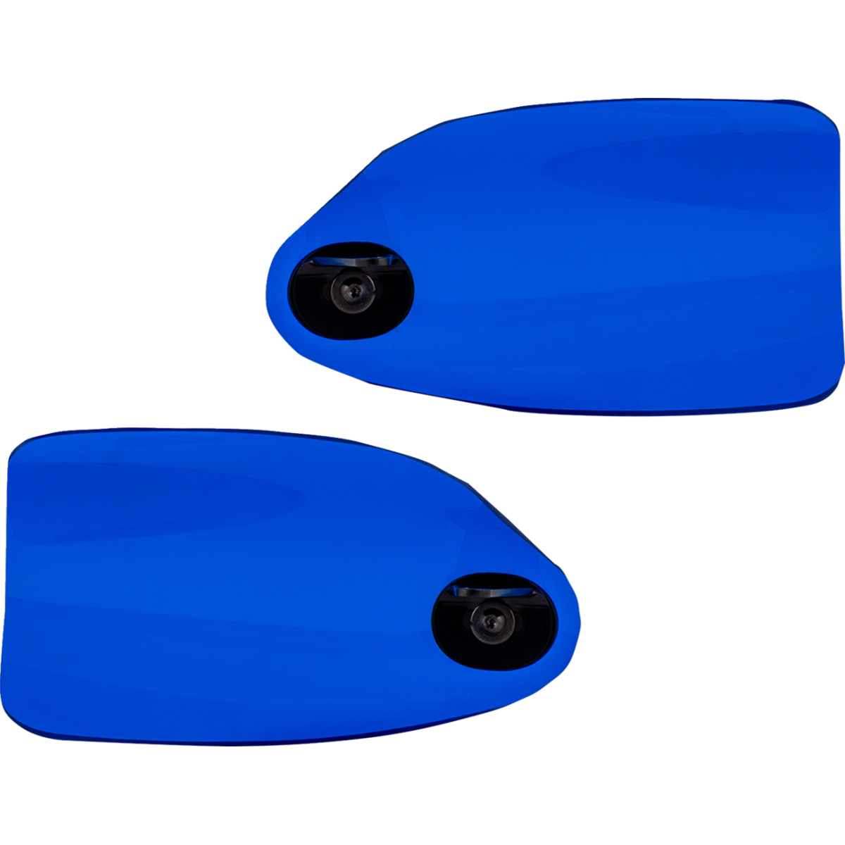 KLOCK WERKS - Kolor Flare Hand Guards - Blue - view 2 - Hand Guards - MetalCore Harley Supply