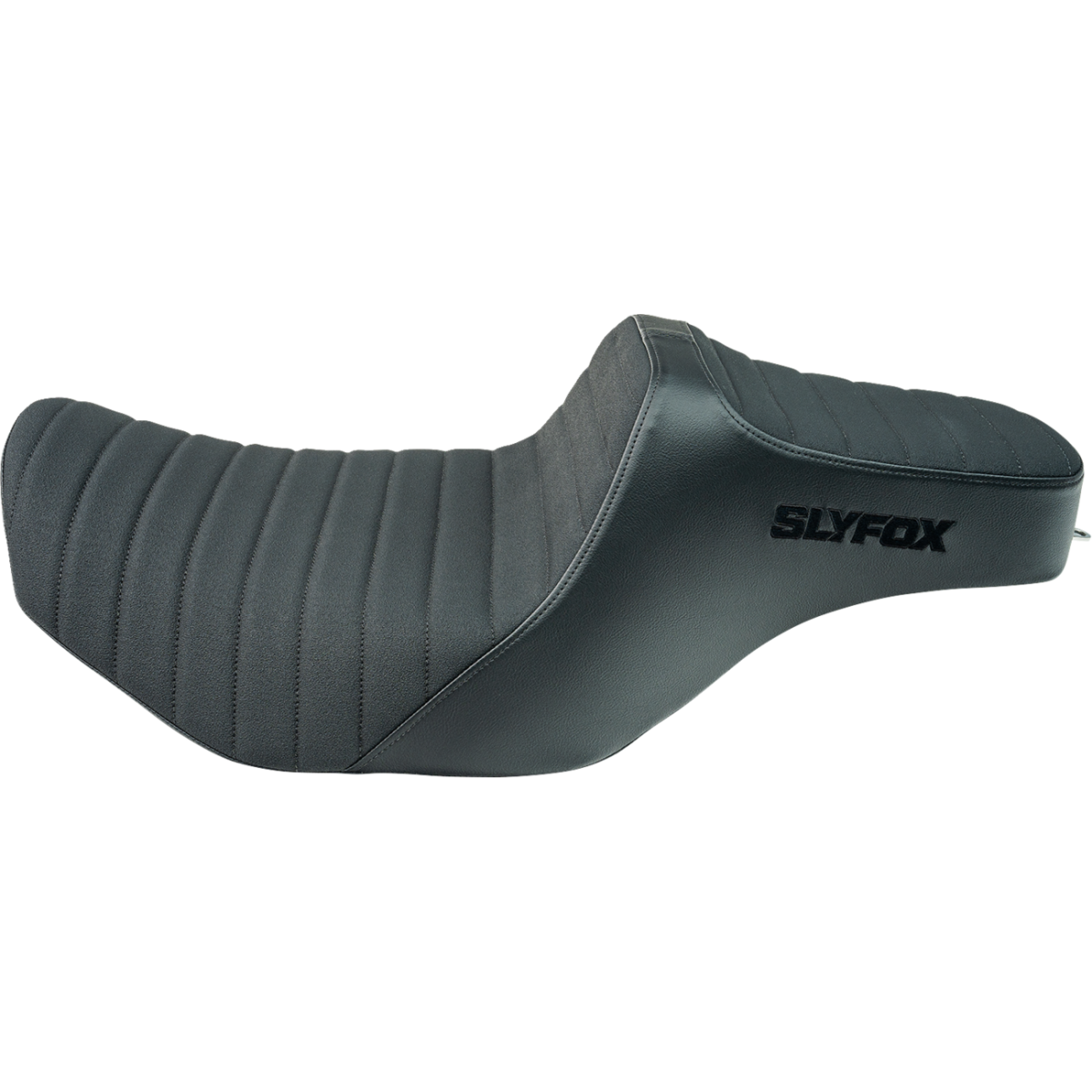 SLYFOX - High Noon 2-Up Seat - Black Logo Classic '24-'25 - Seats - MetalCore Harley Supply