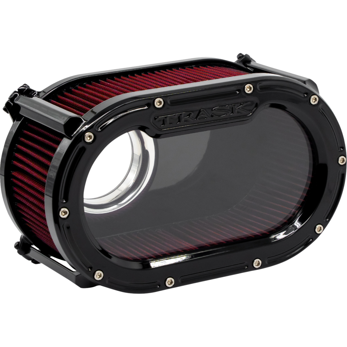 TRASK - Big Papi High-Flow Air Cleaner - Gen 1 M8 Gloss Black - MetalCore Harley Supply