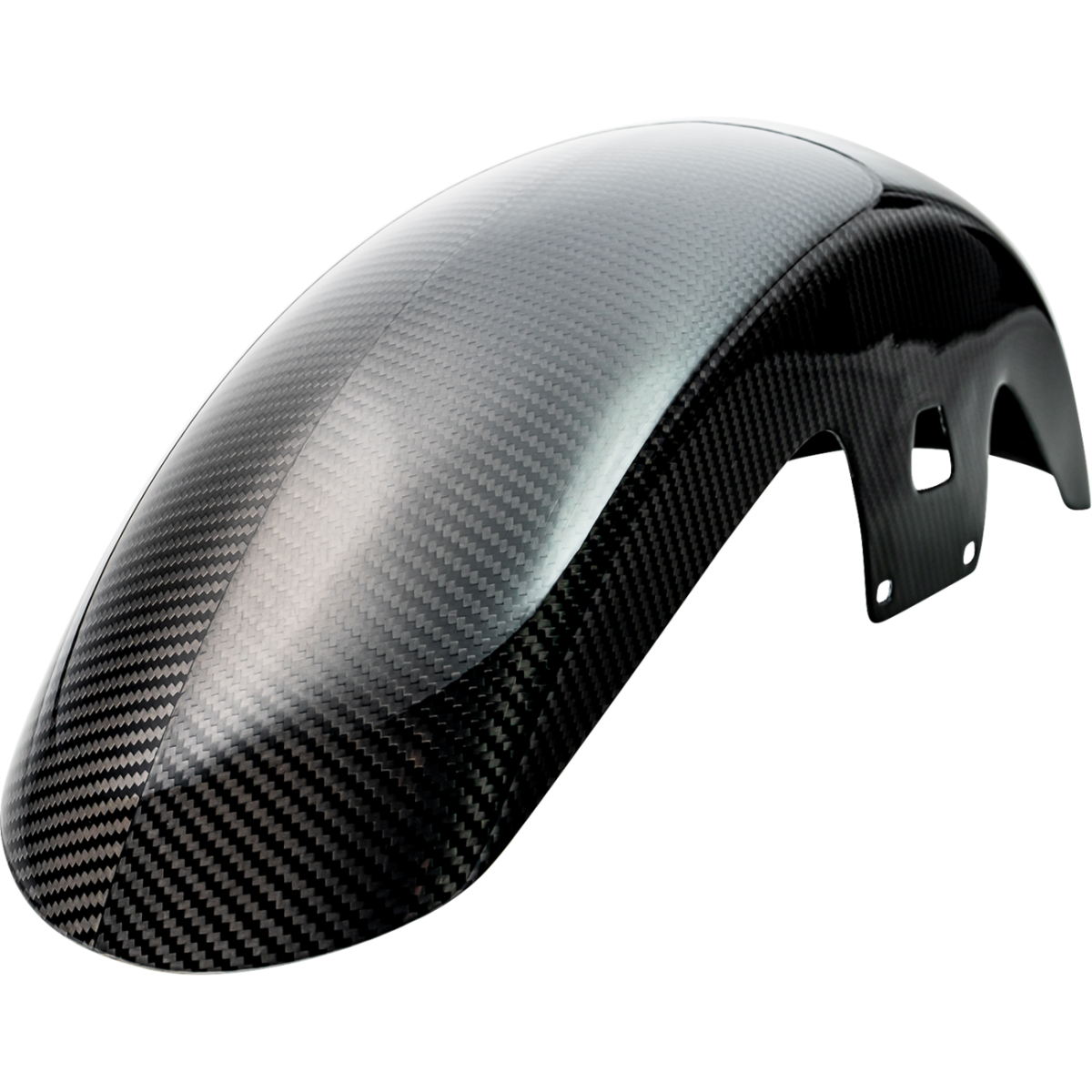 SLYFOX - Carbon Fiber Front Fender - Gloss Black '14-'24 - Fenders - MetalCore Harley Supply