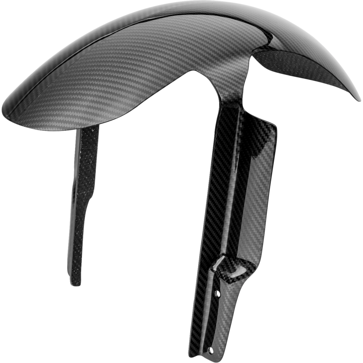 SLYFOX - Carbon Fiber Front Fender - Gloss Black '20-'24 - Fenders - MetalCore Harley Supply