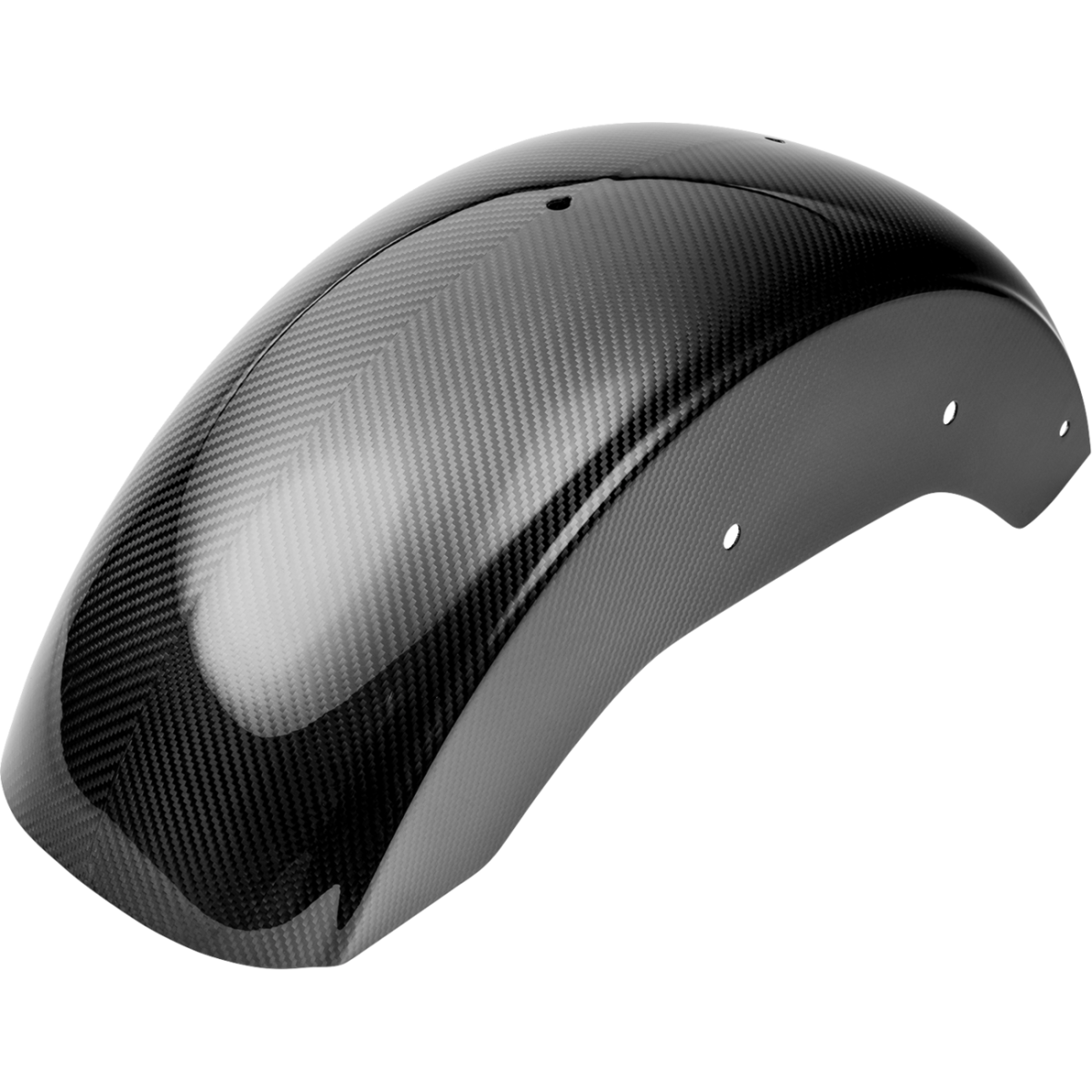 SLYFOX - Carbon Fiber Rear Fender - Gloss Black '18-'24 - Fenders - MetalCore Harley Supply