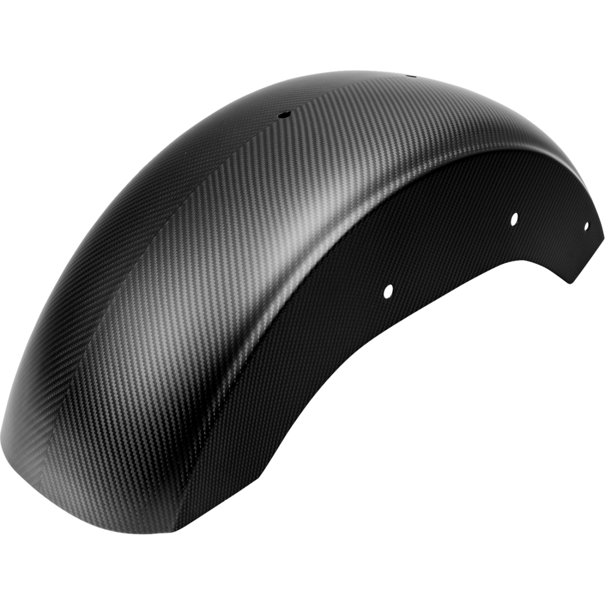 SLYFOX - Carbon Fiber Rear Fender - Matte Black '18-'24 - Fenders - MetalCore Harley Supply