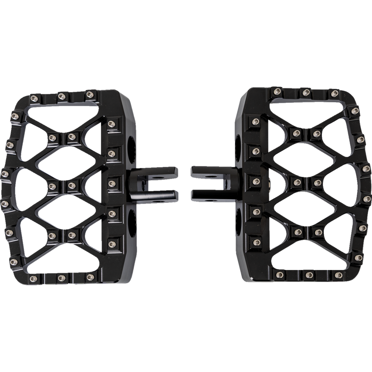 BURLY BRAND - MX Evolution Mini Floorboards - Male mount - view 2 - Floorboards - MetalCore Harley Supply