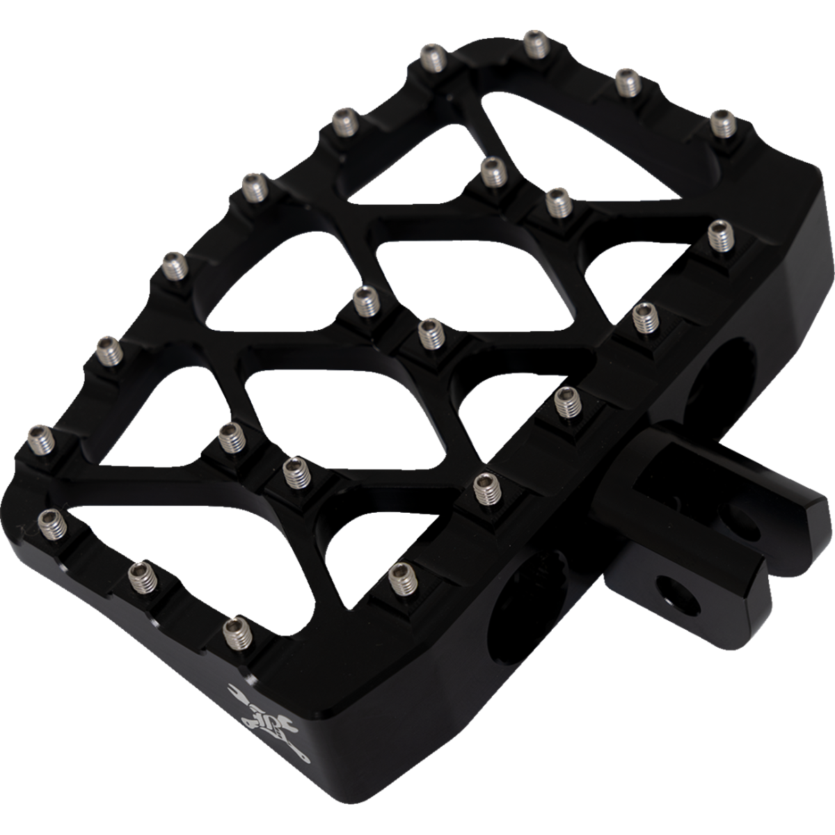 BURLY BRAND - MX Evolution Mini Floorboards - M8 Softail driver mount - view 2 - Floorboards - MetalCore Harley Supply