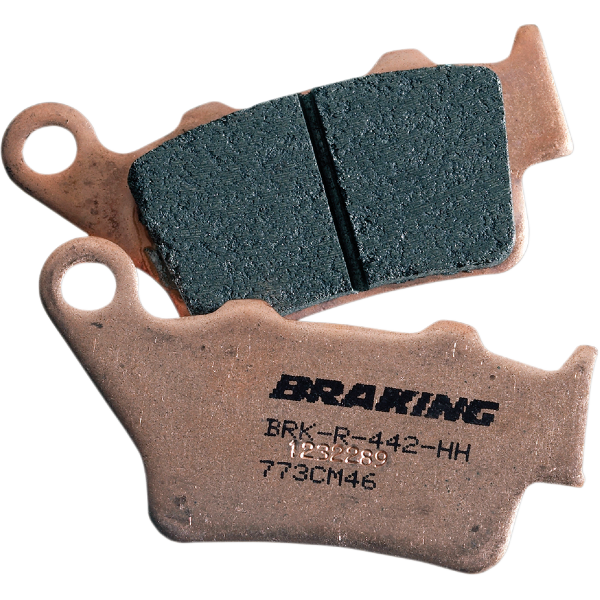LYNDALL RACING BRAKES - Gold-Plus Brake Pads - PM 4-Piston 125 x 4R and RevTech - View 2 - MetalCore Harley Supply