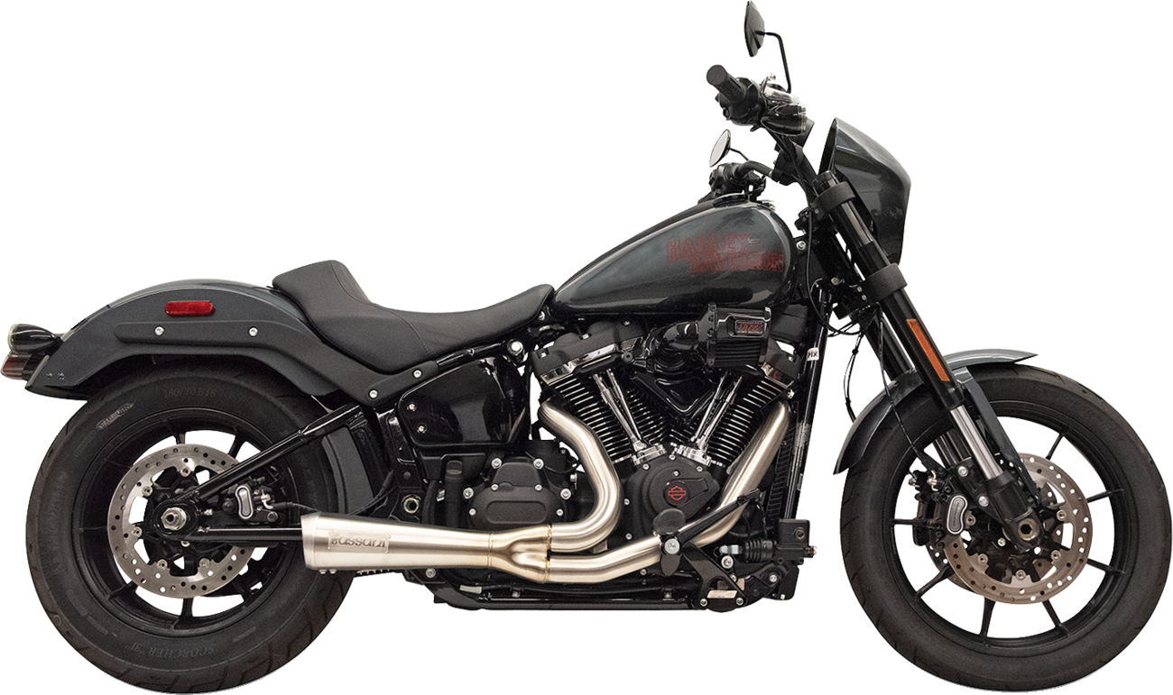 2-into-1 The Ripper Exhaust System with Megaphone Muffler - Short