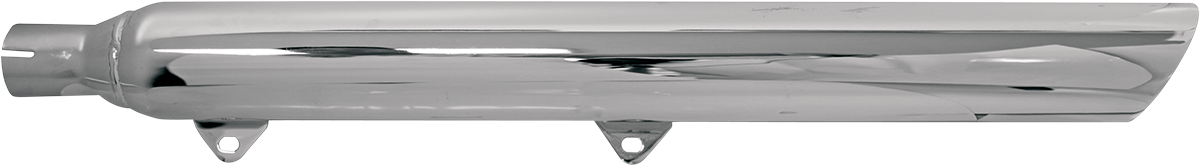 Slip-On Mufflers - Slash-Cut with Standard 2" Baffles