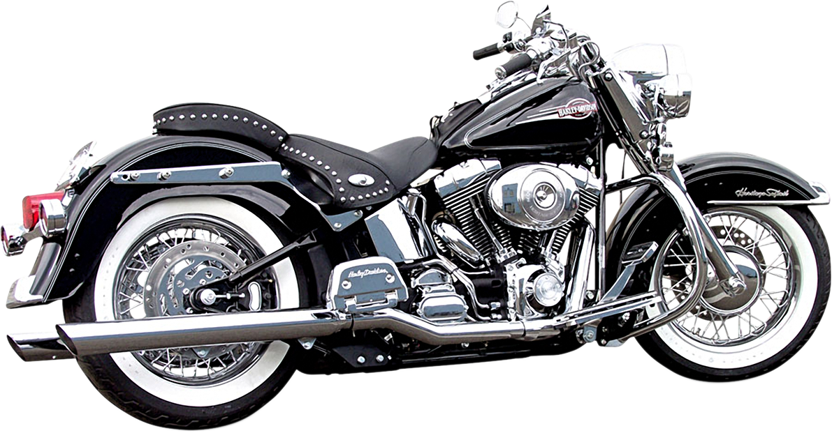Slip-On Mufflers - Slash-Cut with Standard 2" Baffles