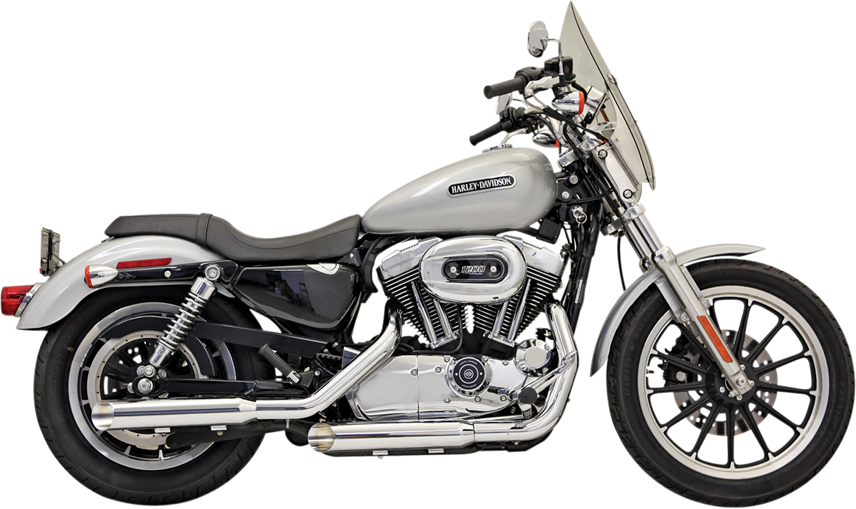 3" Firepower Series Slip-On Muffler - Slash-Cut - Sportster '04-'13