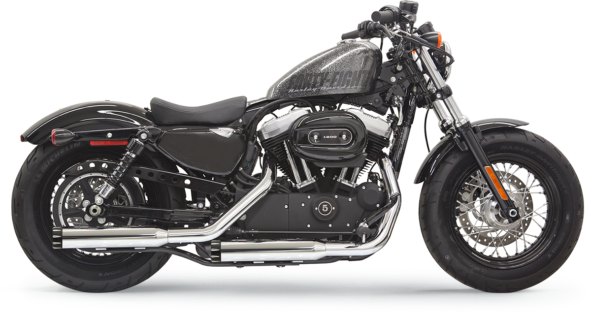Firepower Series Slip-On Mufflers - Fluted - Sportster