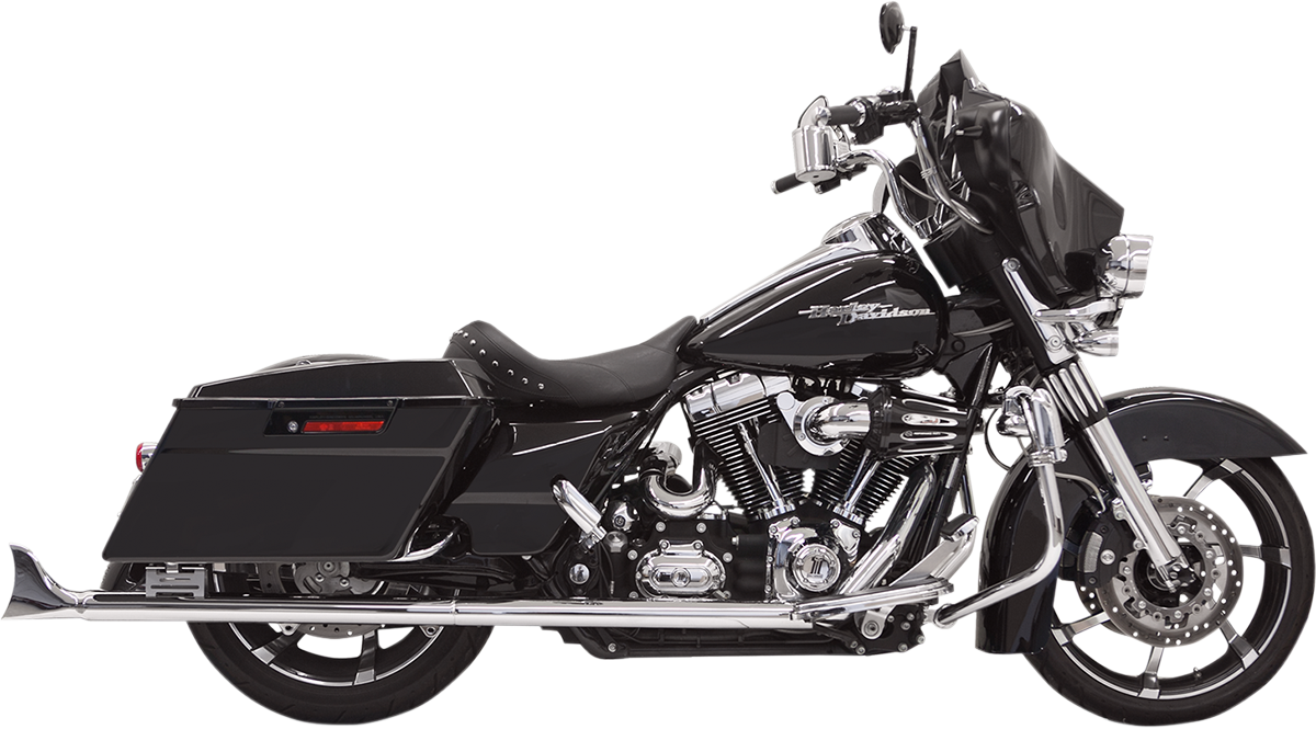 Fishtail Slip-On Mufflers - with Baffle - 33"
