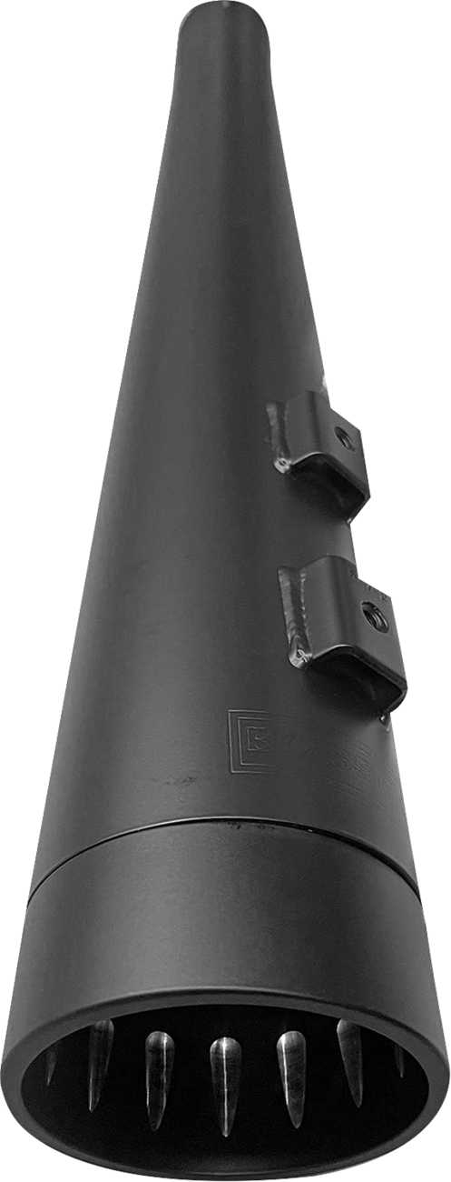 DNT® Megaphone Slip-On Mufflers - Black/Black