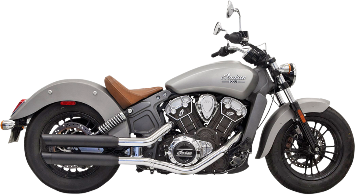 Slip-On Mufflers - 3" - Billet End Cap