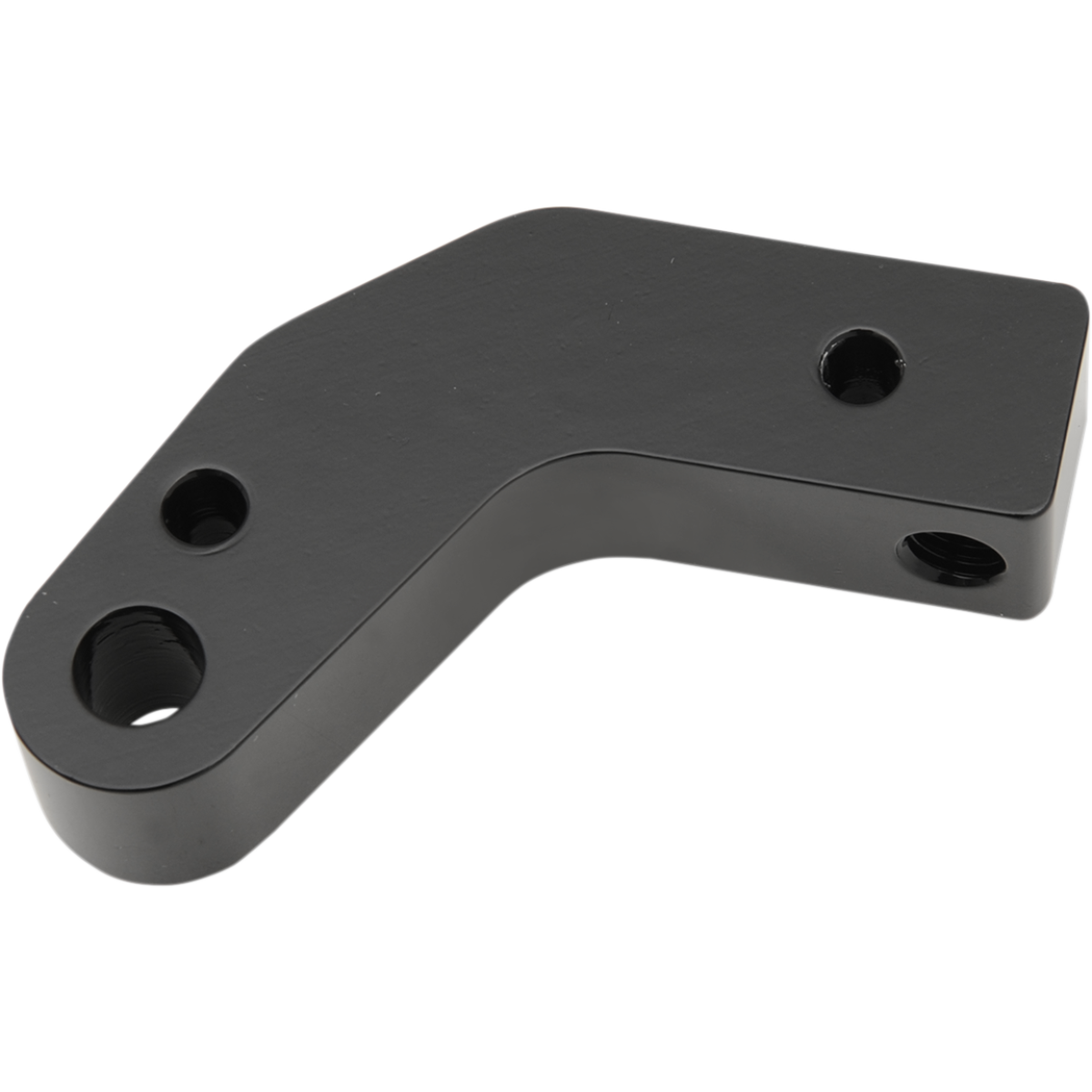 MEMPHIS SHADES - Headlight Extension Block - 3/4" dropdown Black - MetalCore Harley Supply