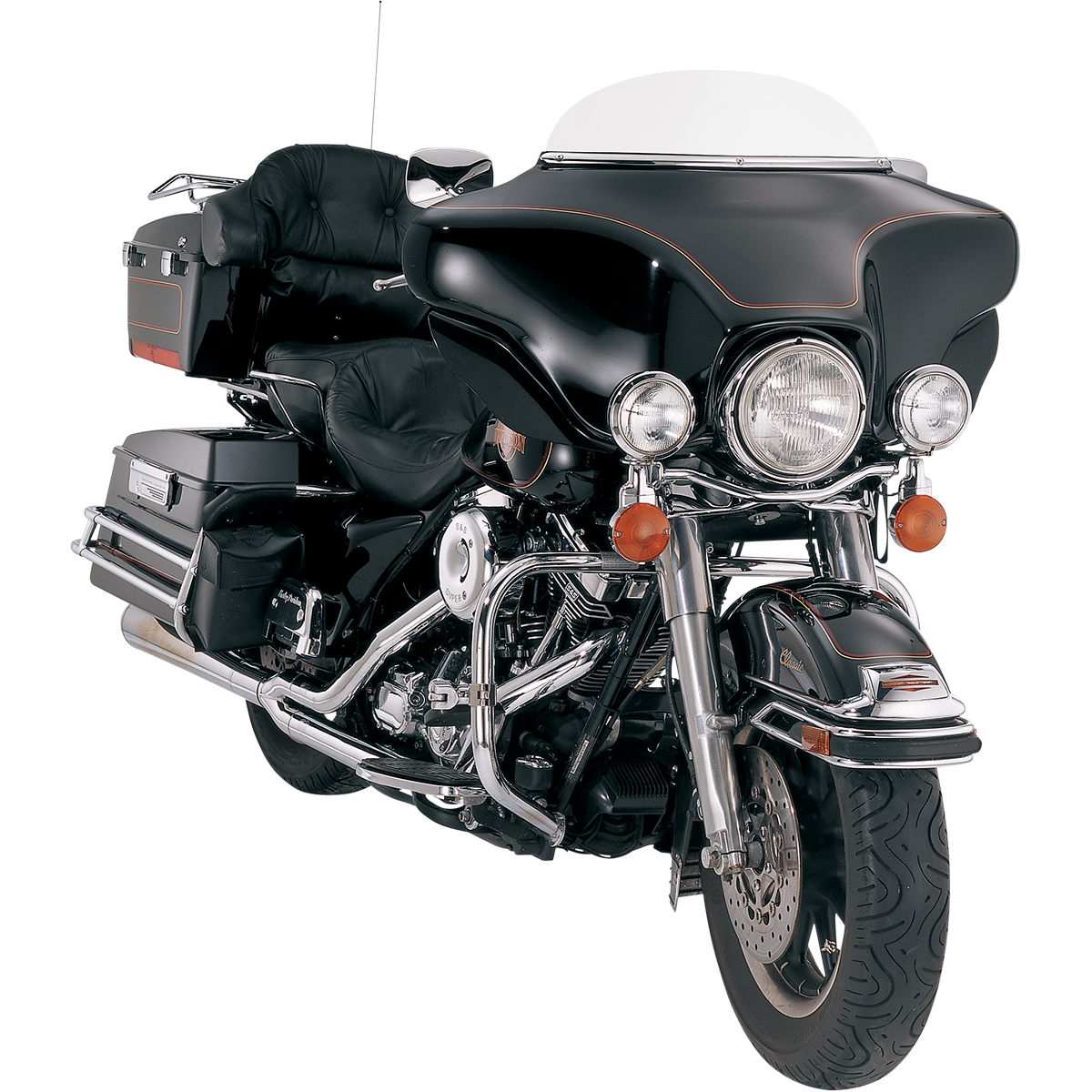 MEMPHIS SHADES - Replacement Windshield for Baggers - '96-'13 FLHT/FLHX - 5" - Solar - MetalCore Harley Supply - View 2