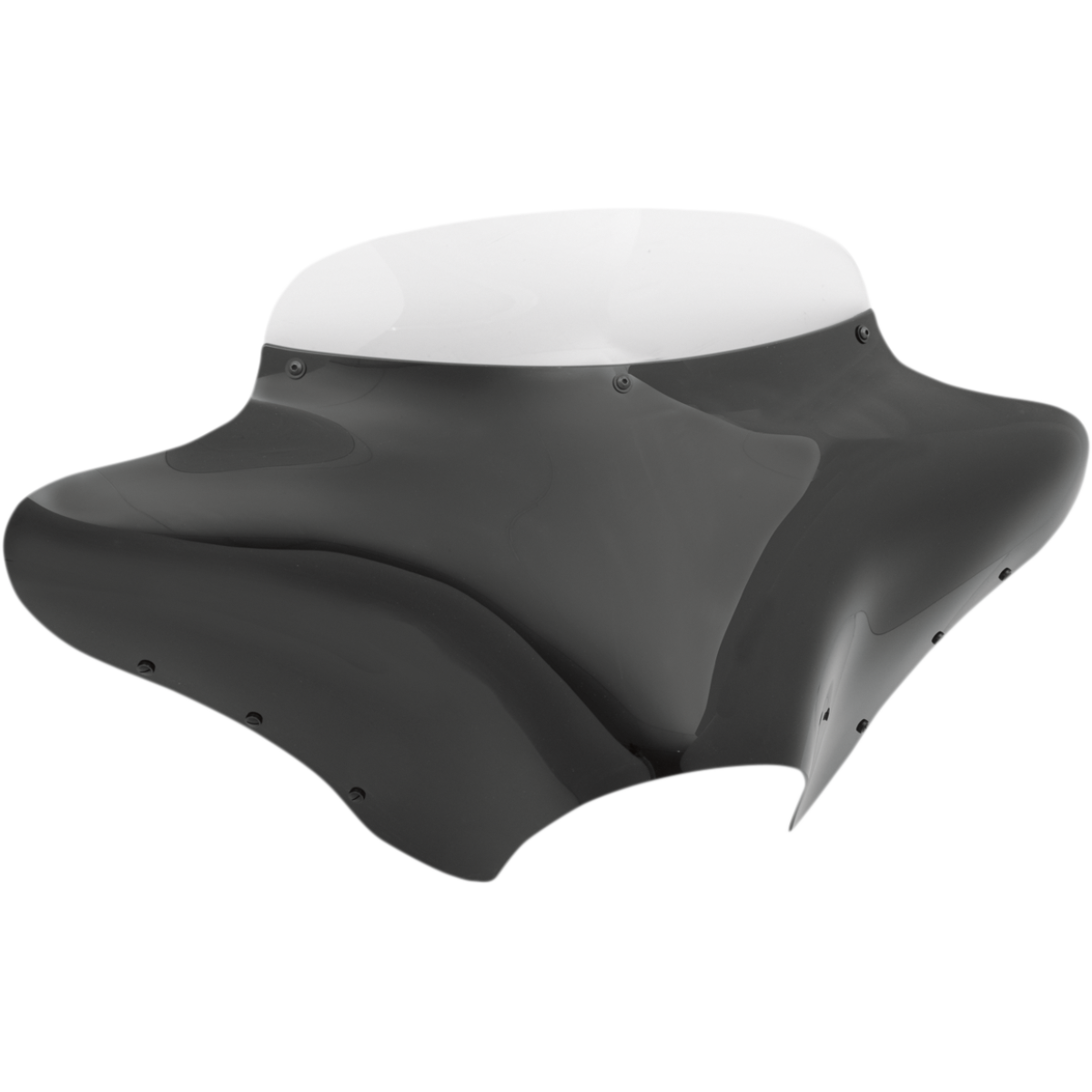 MEMPHIS SHADES - Batwing Fairing Windshield - 5" Clear - MetalCore Harley Supply