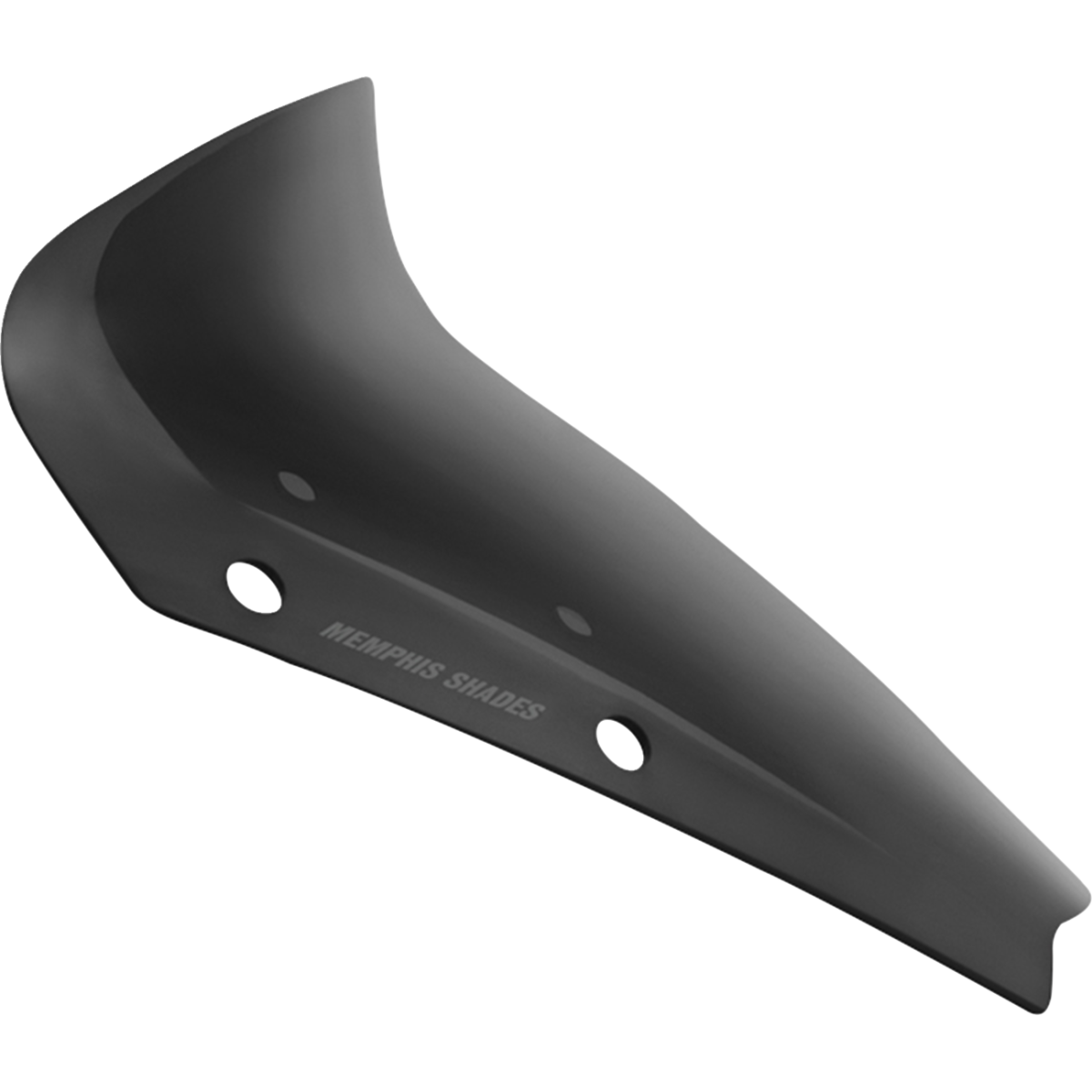 MEMPHIS SHADES - Spoiler Windshield - '24-'25 Street Glide - 4" - Dark black smoke - MetalCore Harley Supply - View 2