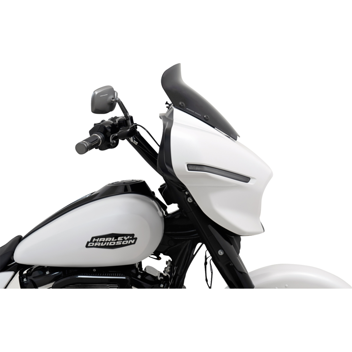 MEMPHIS SHADES - Spoiler Windshield - '24-'25 Street Glide - 5" - Dark black smoke - MetalCore Harley Supply - View 4