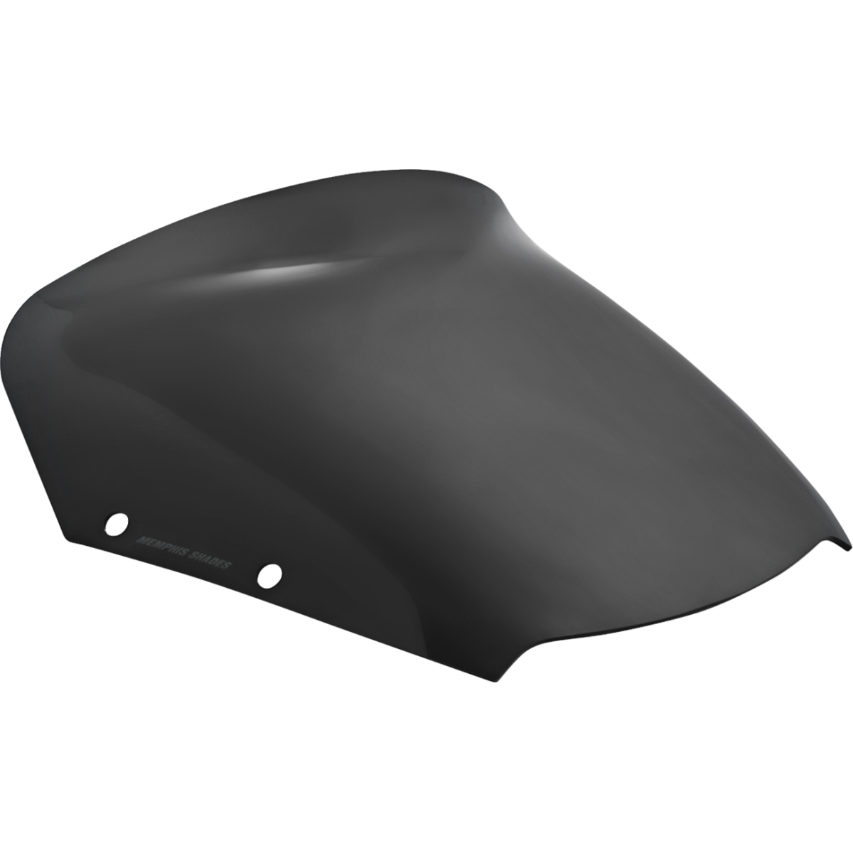 MEMPHIS SHADES - Spoiler Windshield - '24-'25 Street Glide - 6" - Dark black smoke - MetalCore Harley Supply