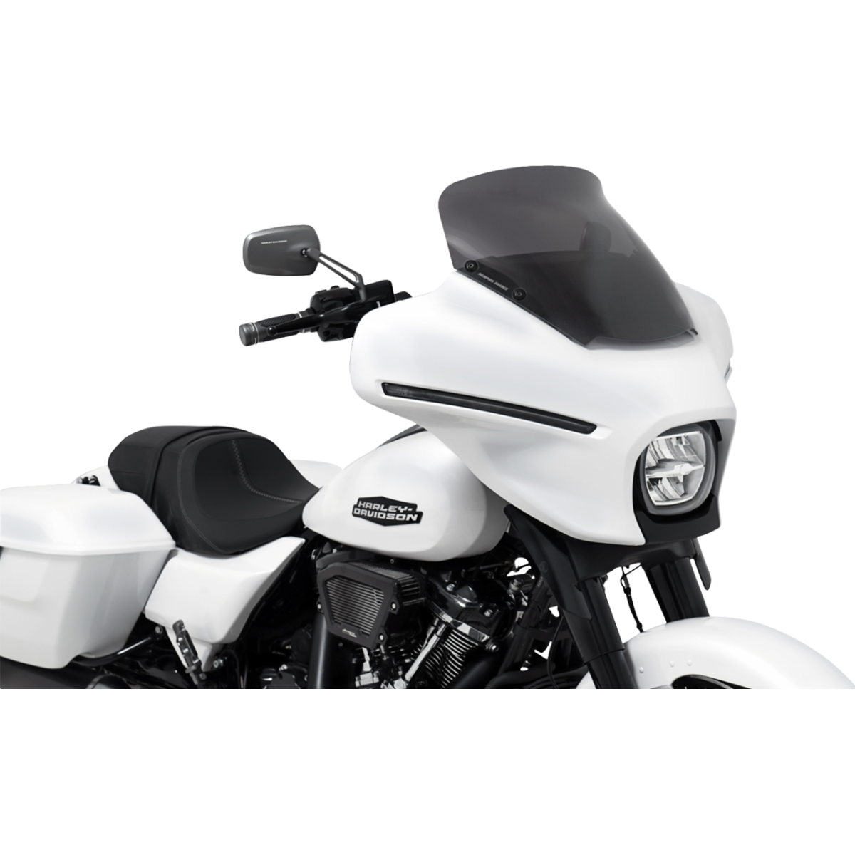MEMPHIS SHADES - Spoiler Windshield - '24-'25 Street Glide - 6" - Dark black smoke - MetalCore Harley Supply - View 3