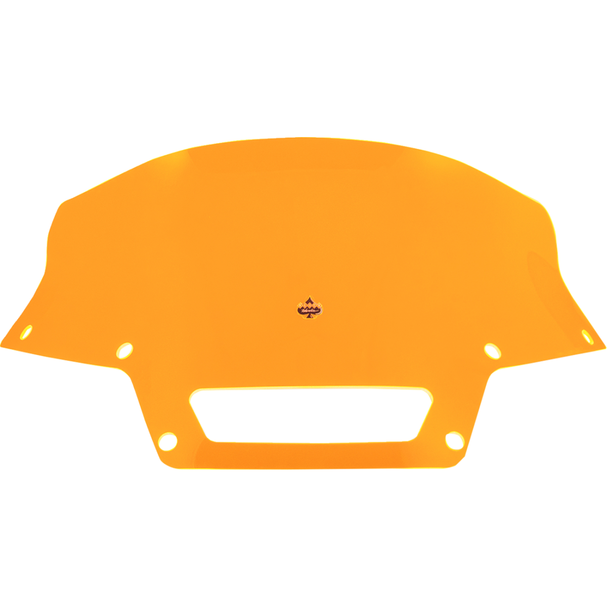 KLOCK WERKS - Ice Kolor Flare Windshields - 6" Orange Ice - view 2 - Windshields - MetalCore Harley Supply