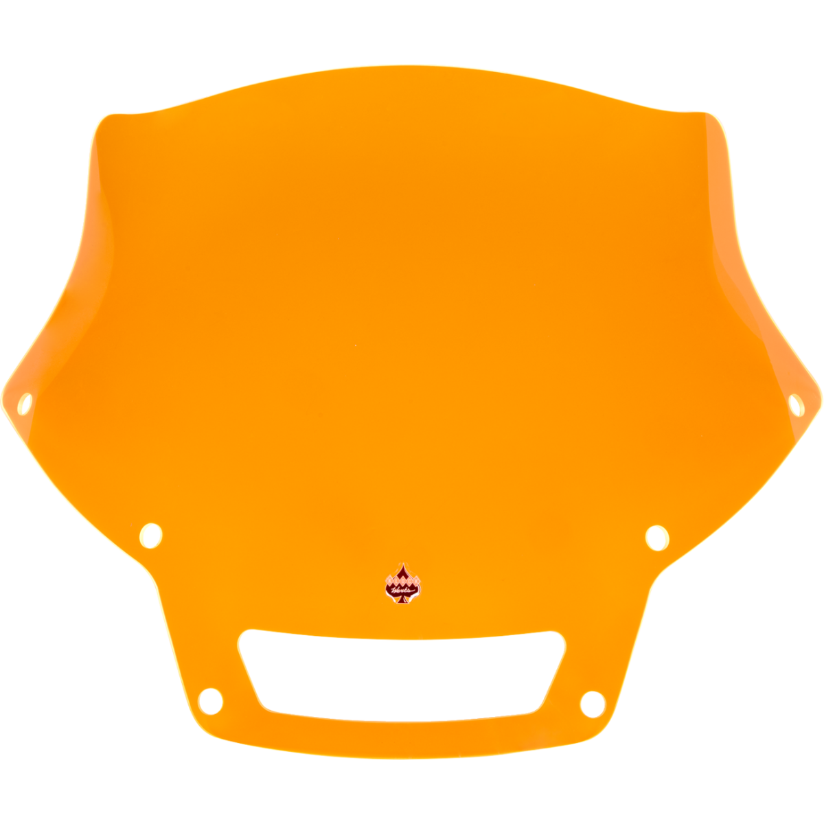 KLOCK WERKS - Ice Kolor Flare Windshields - 8" Orange Ice - Windshields - MetalCore Harley Supply