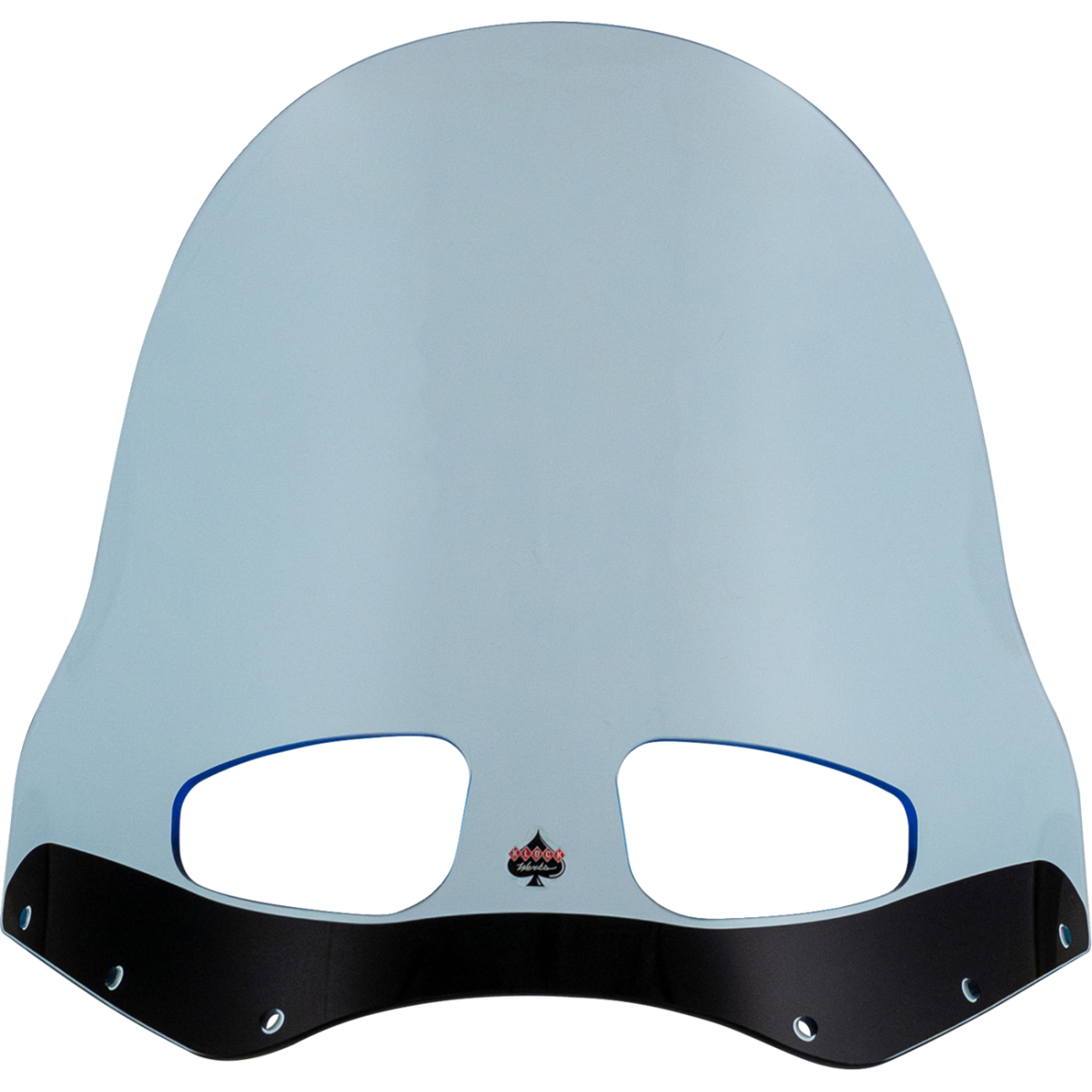 KLOCK WERKS - Ice Flare Windshield - Blue Ice - Memphis Shades Road Warrior Fairing - MetalCore Harley Supply - View 2