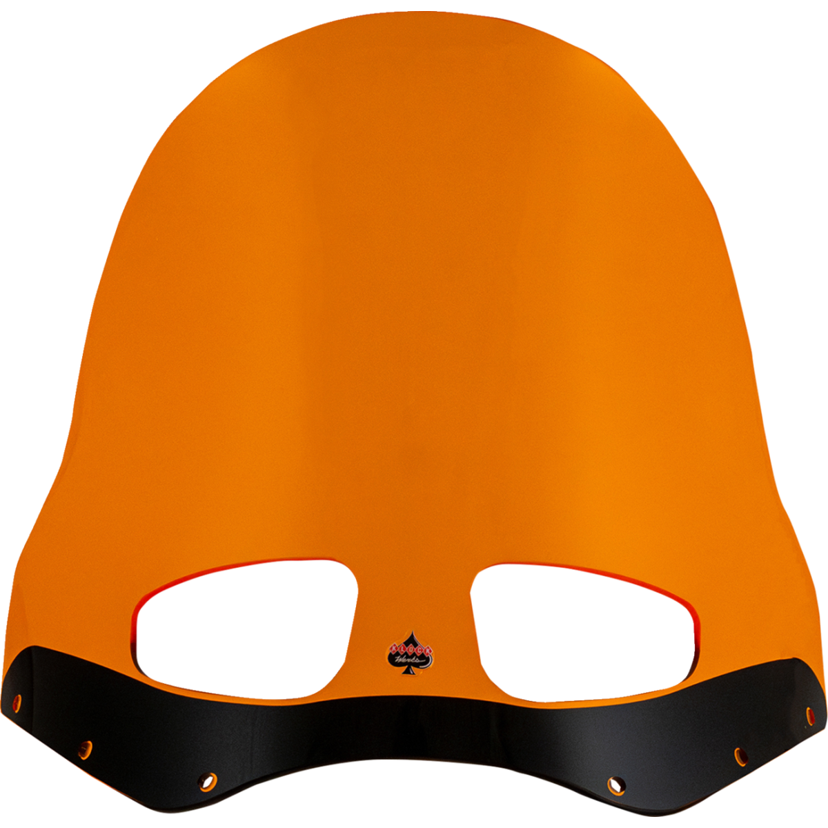 KLOCK WERKS - Kolor Flare Windshield - Orange - Memphis Shades Road Warrior Fairing - MetalCore Harley Supply - View 2