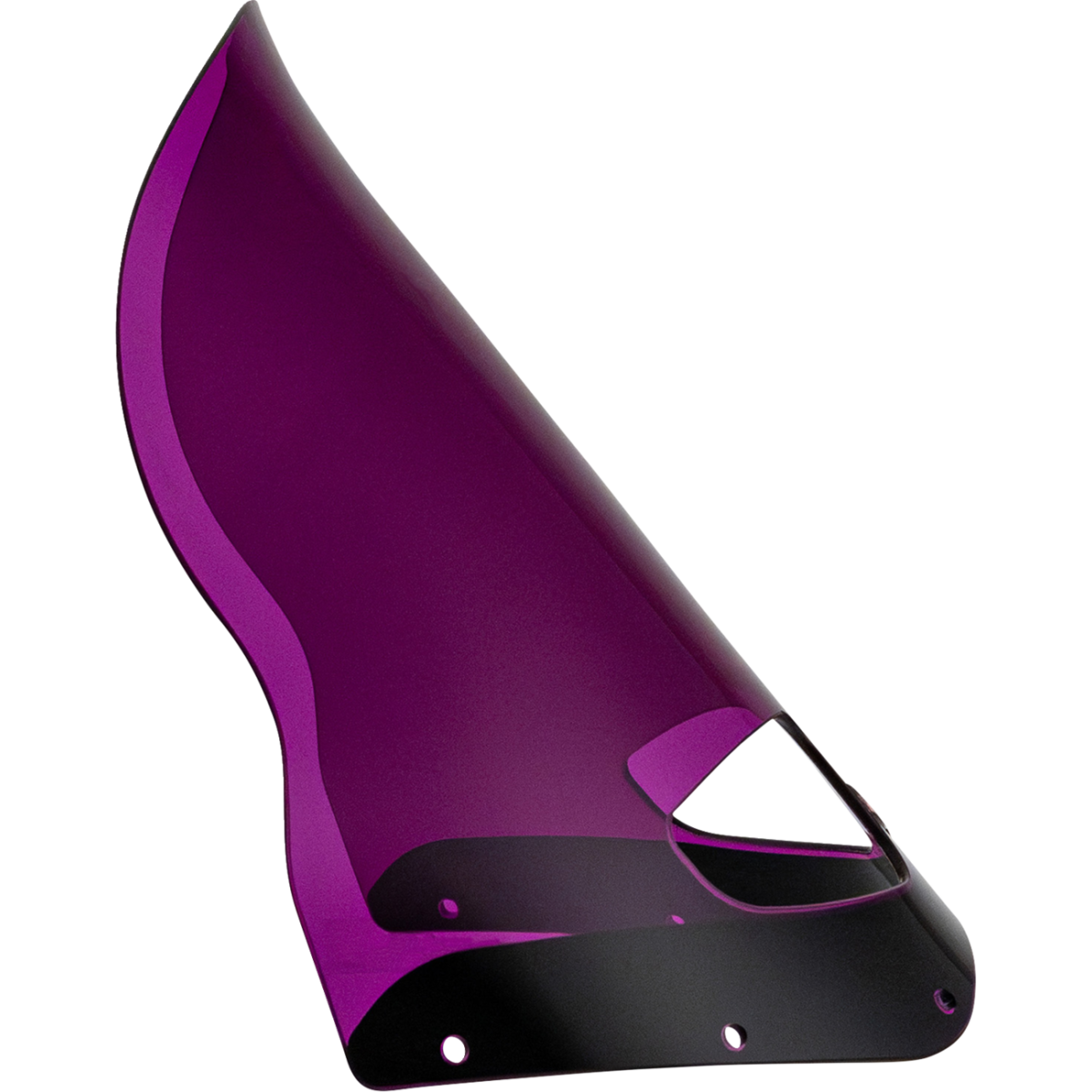 KLOCK WERKS - Kolor Flare Windshield - Purple - Memphis Shades Road Warrior Fairing - MetalCore Harley Supply