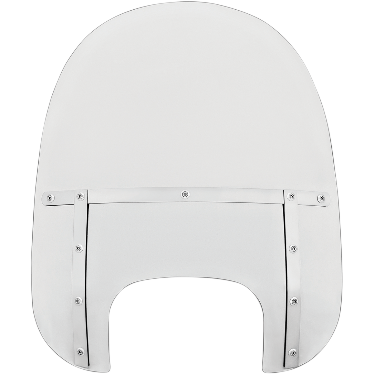 MEMPHIS SHADES - Memphis Fats Windshield M8 Fat Boy - 19" - Clear - MetalCore Harley Supply