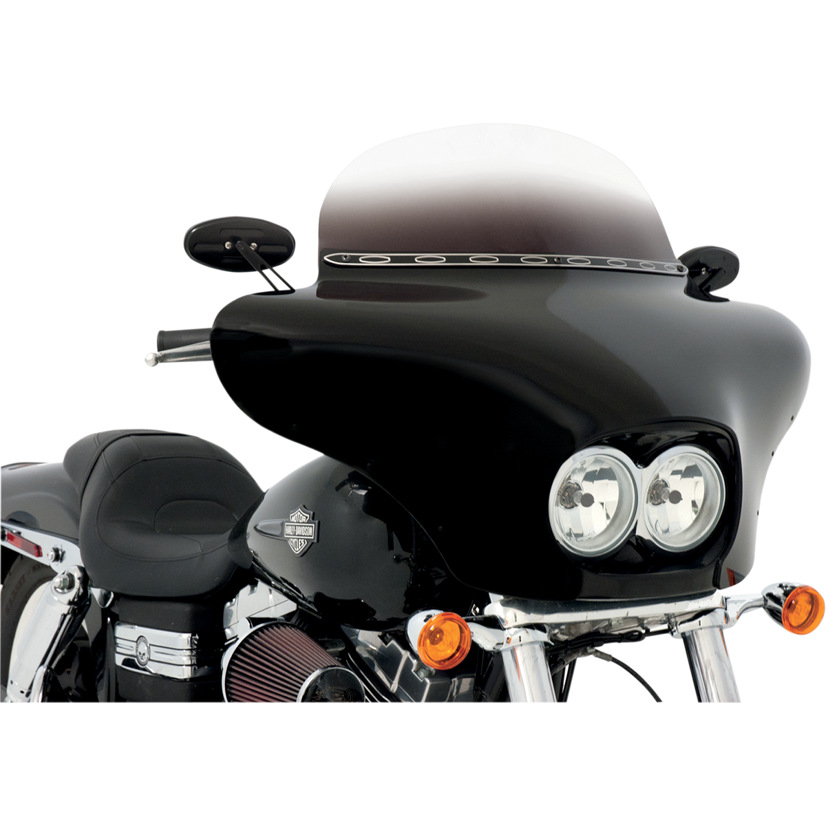 MEMPHIS SHADES - Batwing Fairing - '08-'17 FXDF Fat Bob View 3 - MetalCore Harley Supply