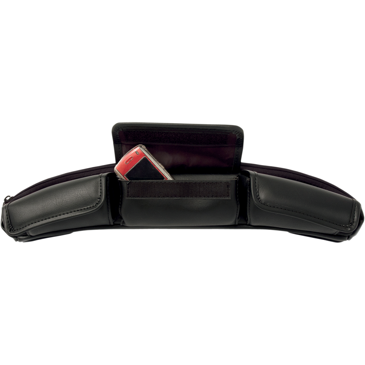 MEMPHIS SHADES - Windshield Pouch - Big Zipper quad pouch View 2 - MetalCore Harley Supply