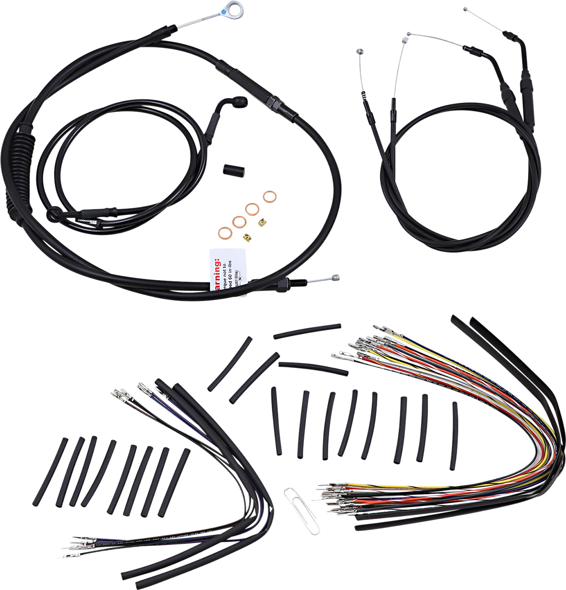 BURLY BRAND-Complete Handlebar Install Kits for T BARS / '04-'22 Sportster-Handlebar Install Kits-MetalCore Harley Supply