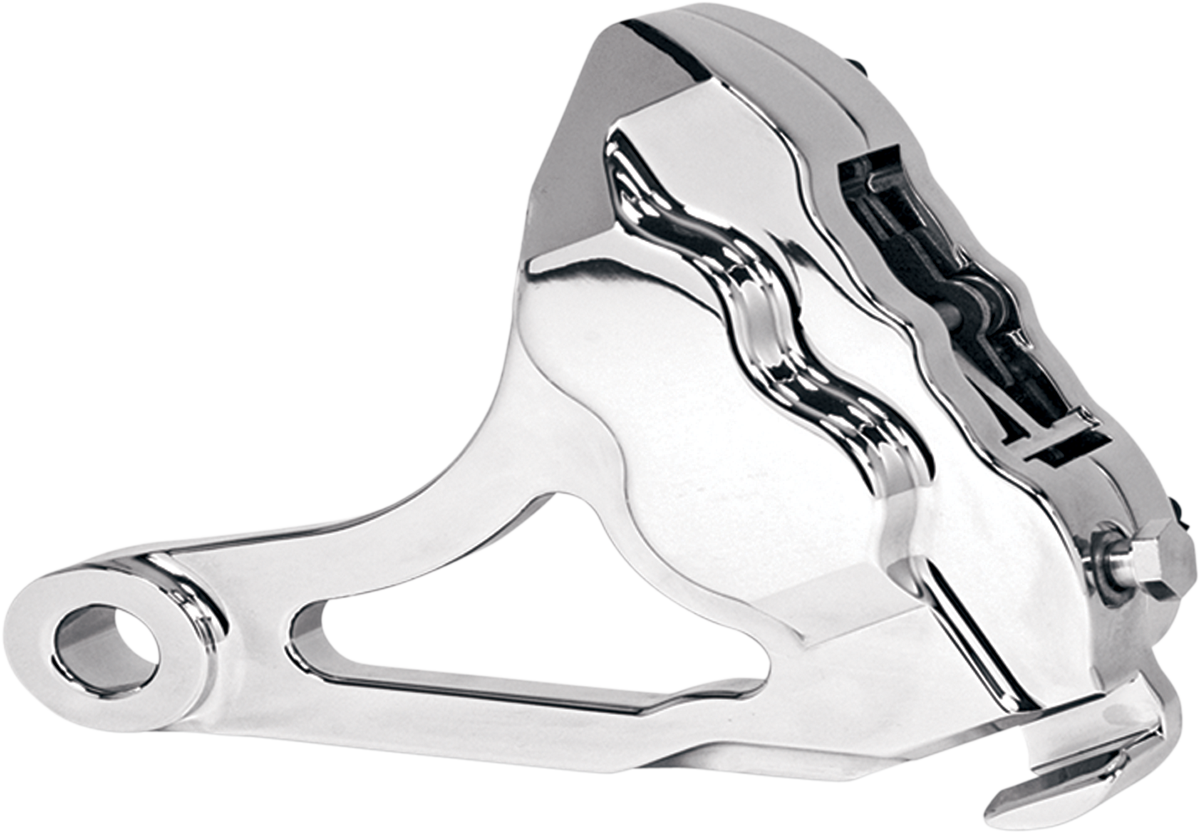 HAWG HALTERS-4-Piston Rear Brake Caliper / '87-'22 Bagger | Softail-Brake Caliper-MetalCore Harley Supply