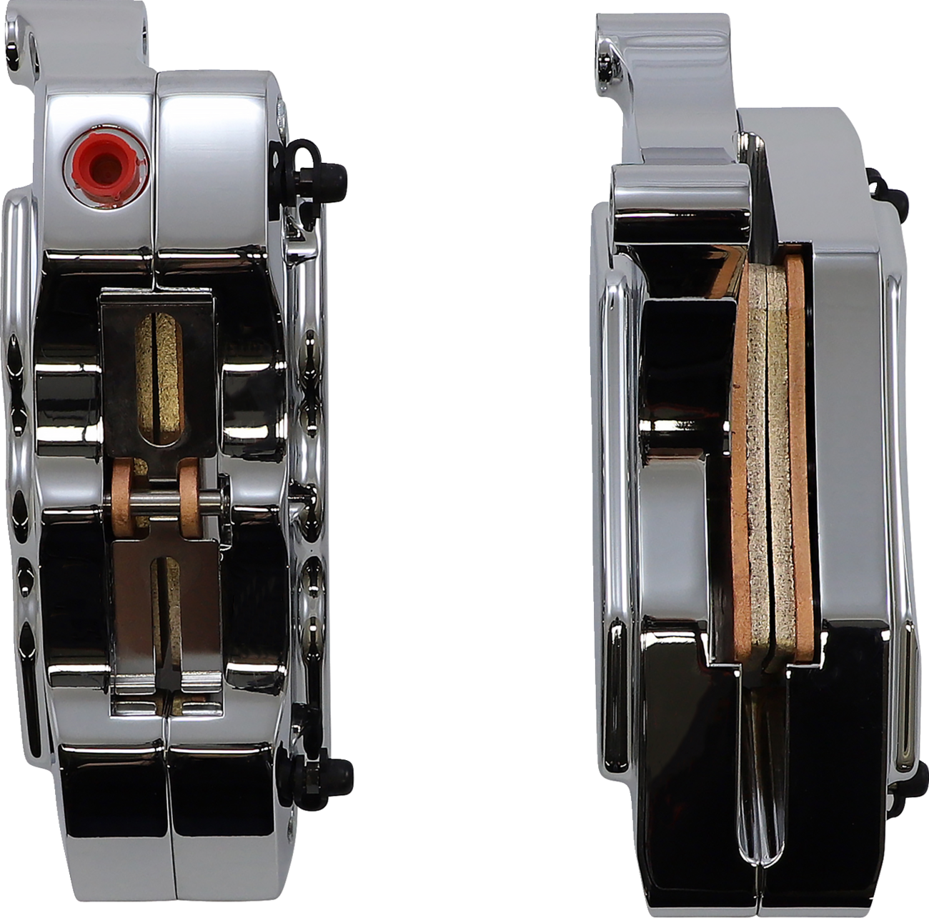 HAWG HALTERS-6-Piston Front Direct Bolt-On Brake Calipers for 13" Rotor-Brake Caliper-MetalCore Harley Supply