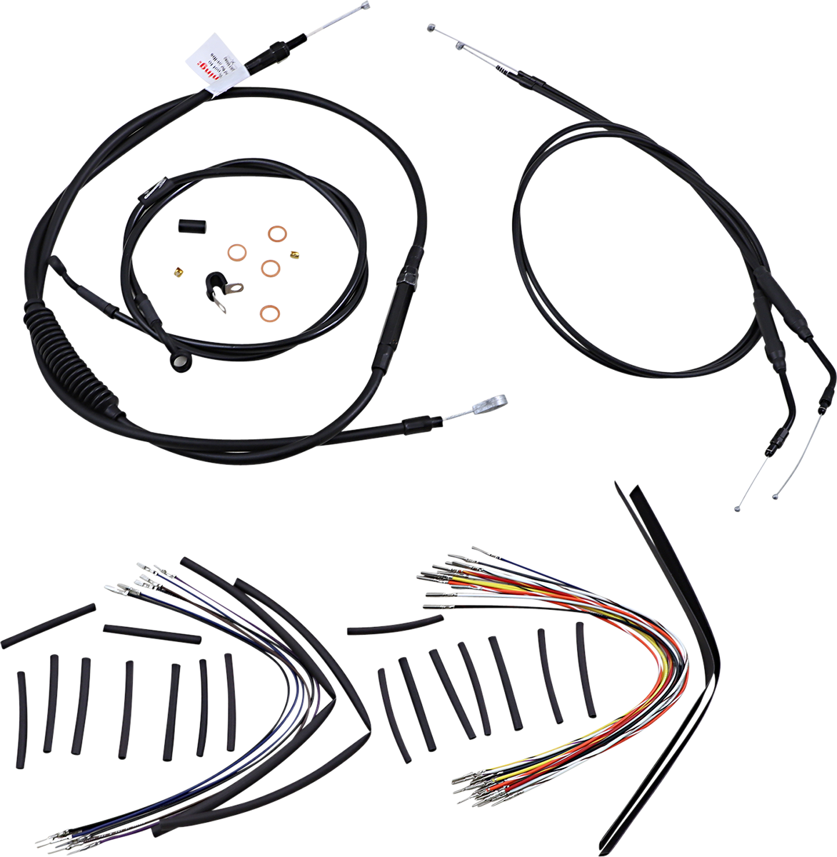 BURLY BRAND-Complete Handlebar Install Kits for T BARS / '04-'22 Sportster-Handlebar Install Kits-MetalCore Harley Supply