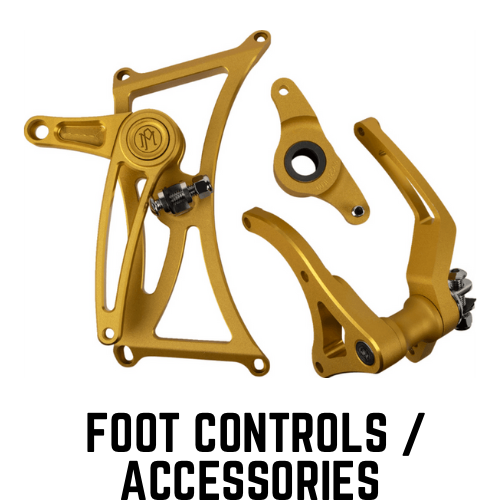 MetalCore's Harley M8 Softail parts Foot Controls collection