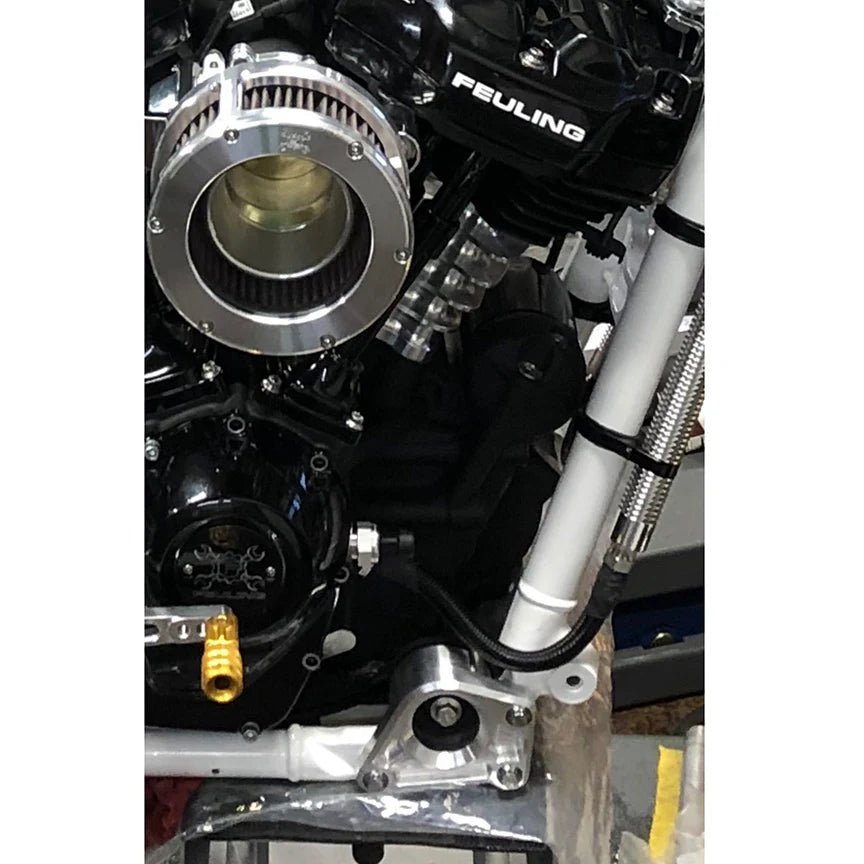 ALLOY ART - Front Motor Mount & Floor Board Delete / '17 - '24 Touring - Engine Mount - MetalCore Harley Supply