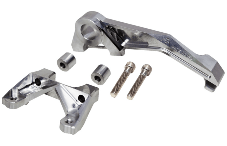 ALLOY ART - Multi Rear Brake Caliper Mount / '09 - '24 Bagger - Caliper Brackets - MetalCore Harley Supply