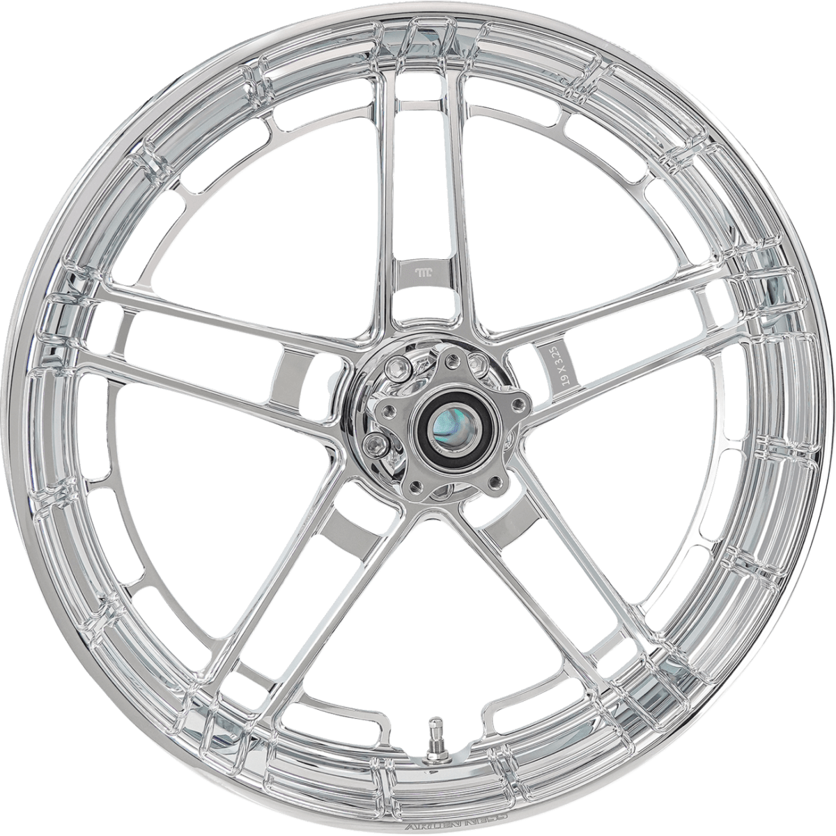 ARLEN NESS - Flatline Front Rim 21x3.5 Chrome - Wheels - MetalCore Harley Supply