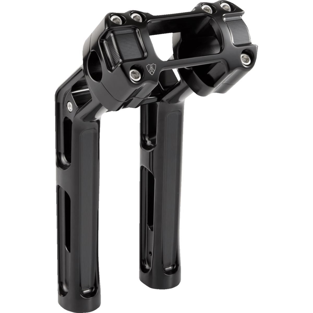 ARLEN NESS - Wayback Risers Gauge Cutout 10in FXBB - Risers - MetalCore Harley Supply